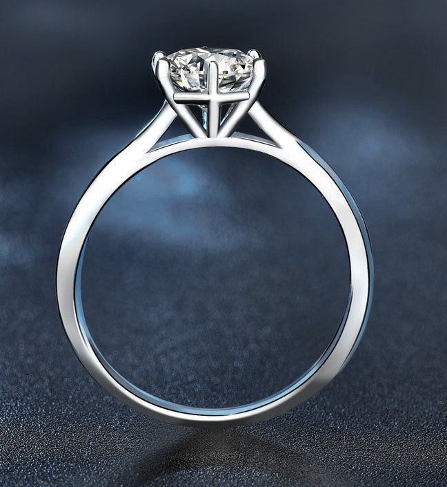Tia - Round Cut Ring