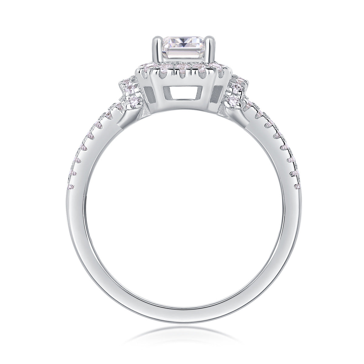Diva - Emerald Cut Ring