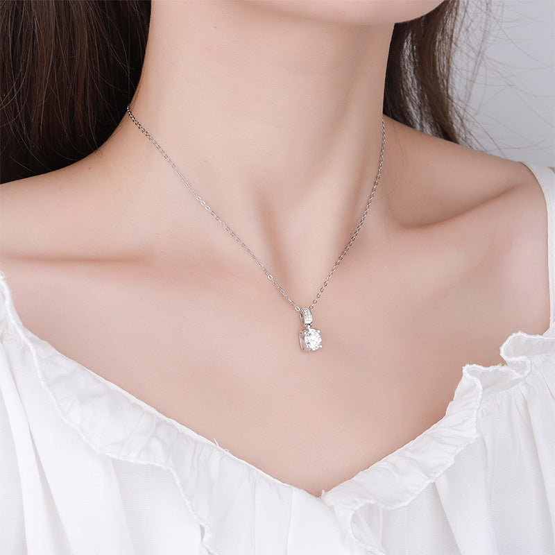 - Round Cut Necklace