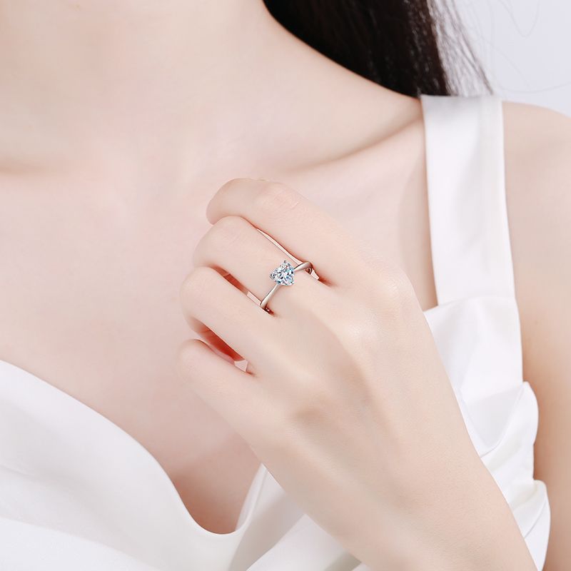 Love - Heart Cut Ring