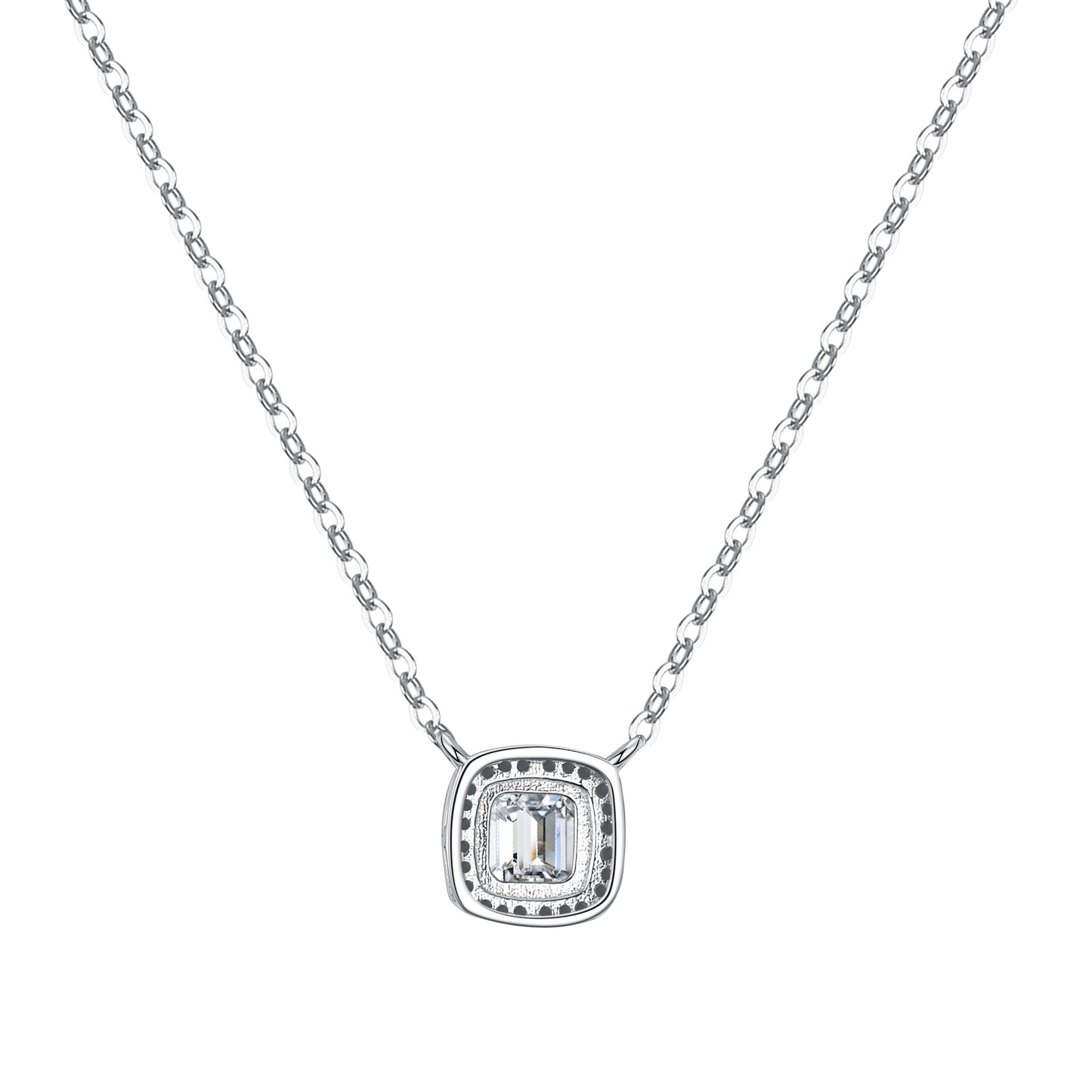 Ariora - Asscher Cut Necklace