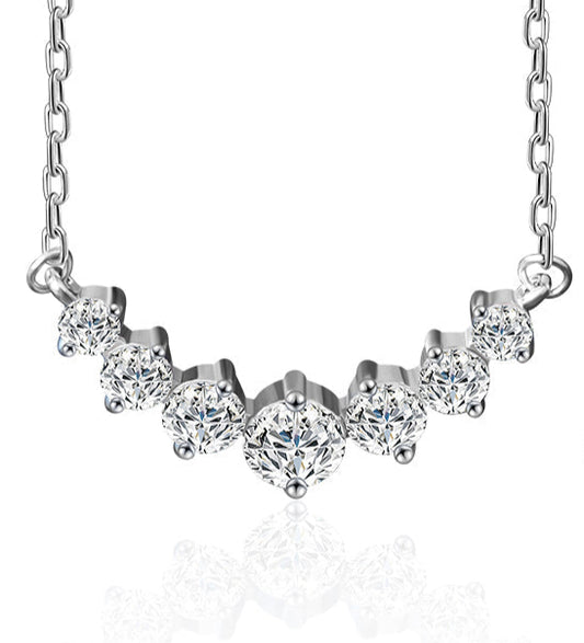Virelle - Round Cut Necklace