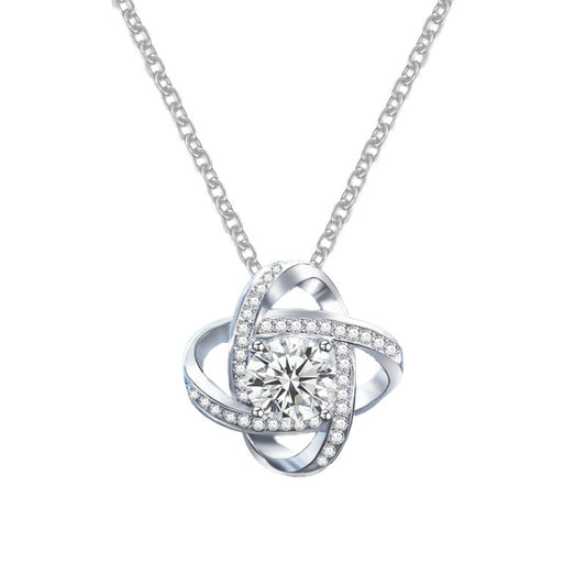 Solene - Round Cut Necklace