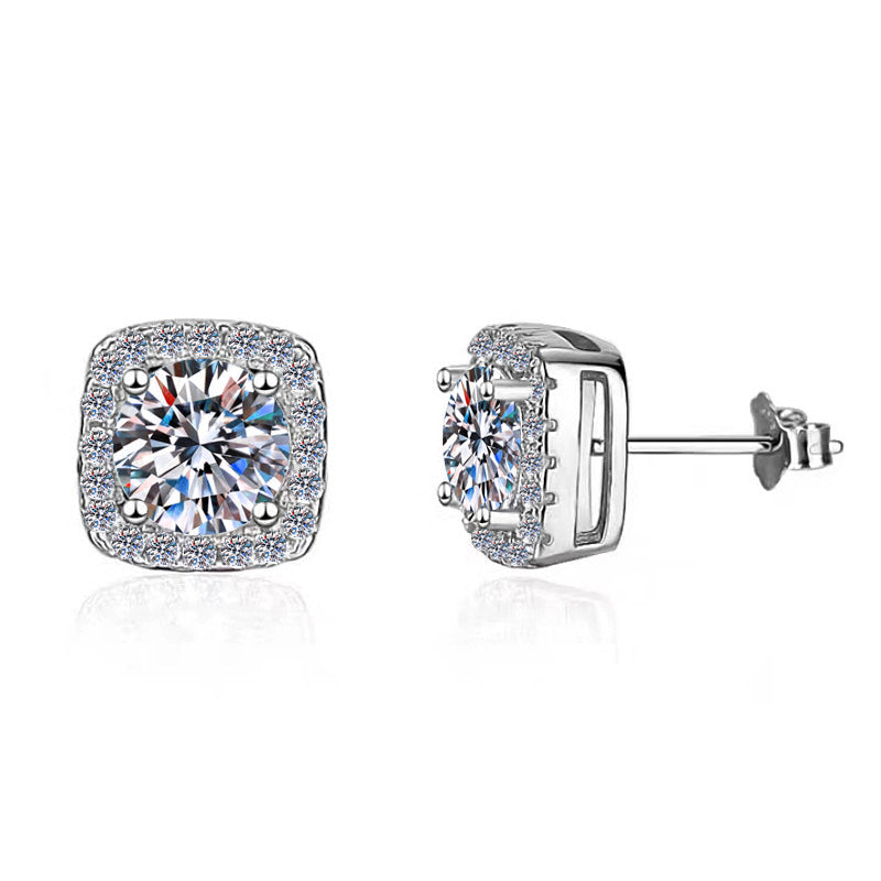 Joudy – Cushion Cut Earring