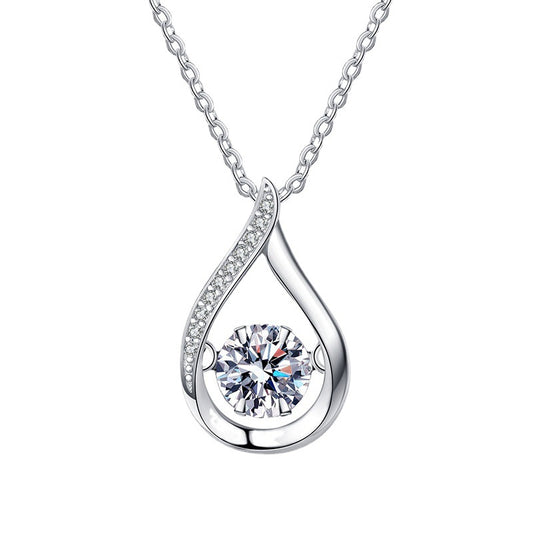 Nevia - Round Cut Necklace