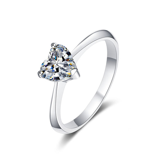 Love - Heart Cut Ring
